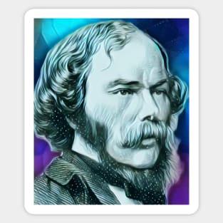 George Henry Lewes Portrait | George Henry Lewes Artwork 6 Sticker